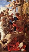 Nicolas Poussin The Martyrdom of St Erasmus oil painting on canvas